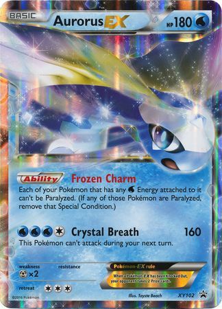 Aurorus EX (XY102) (Jumbo Card) [XY: Black Star Promos] | Arkham Games and Comics