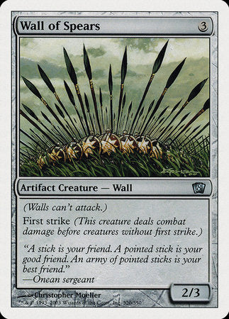 Wall of Spears [Eighth Edition] | Arkham Games and Comics