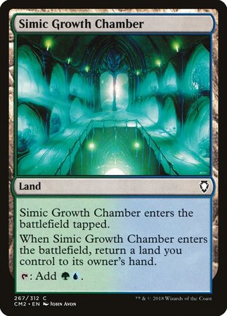 Simic Growth Chamber [Commander Anthology Volume II] | Arkham Games and Comics