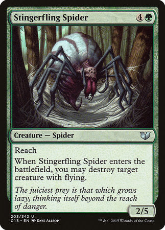 Stingerfling Spider [Commander 2015] | Arkham Games and Comics