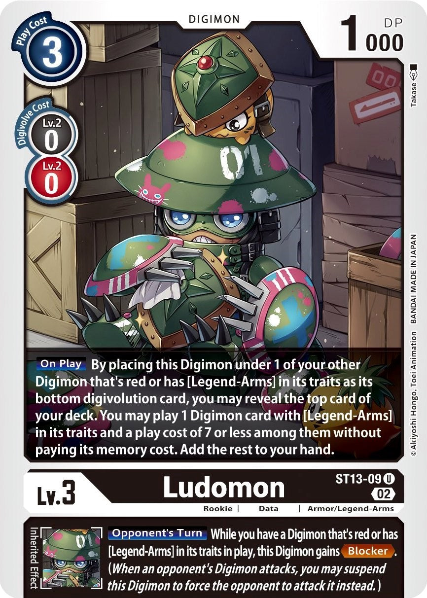 Ludomon [ST13-09] [Starter Deck: Ragnaloardmon] | Arkham Games and Comics
