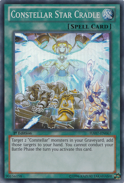 Constellar Star Cradle [HA07-EN067] Super Rare | Arkham Games and Comics