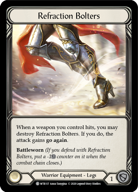 Refraction Bolters [U-WTR117] (Welcome to Rathe Unlimited)  Unlimited Rainbow Foil | Arkham Games and Comics