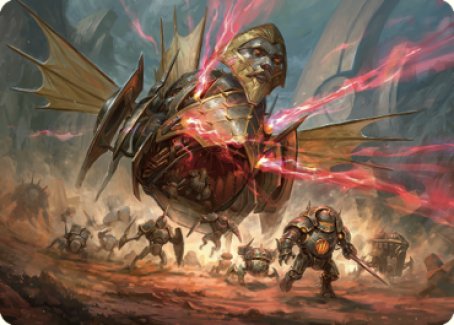 Liberator, Urza's Battlethopter Art Card [The Brothers' War Art Series] | Arkham Games and Comics