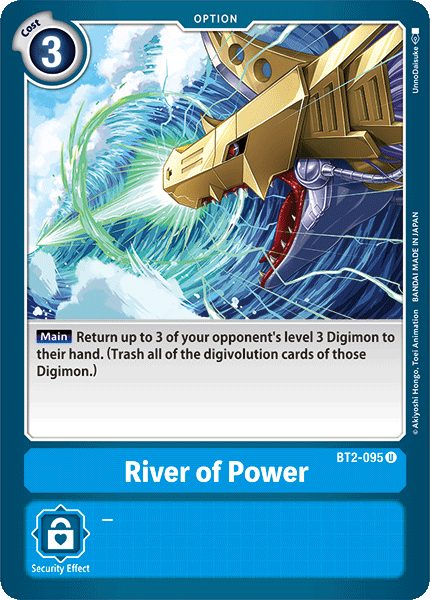 River of Power [BT2-095] [Release Special Booster Ver.1.0] | Arkham Games and Comics