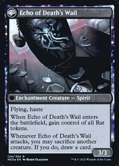 Tribute to Horobi // Echo of Death's Wail [Kamigawa: Neon Dynasty Prerelease Promos] | Arkham Games and Comics