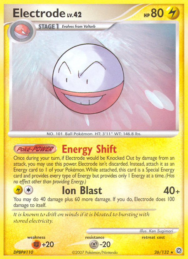 Electrode (26/132) [Diamond & Pearl: Secret Wonders] | Arkham Games and Comics