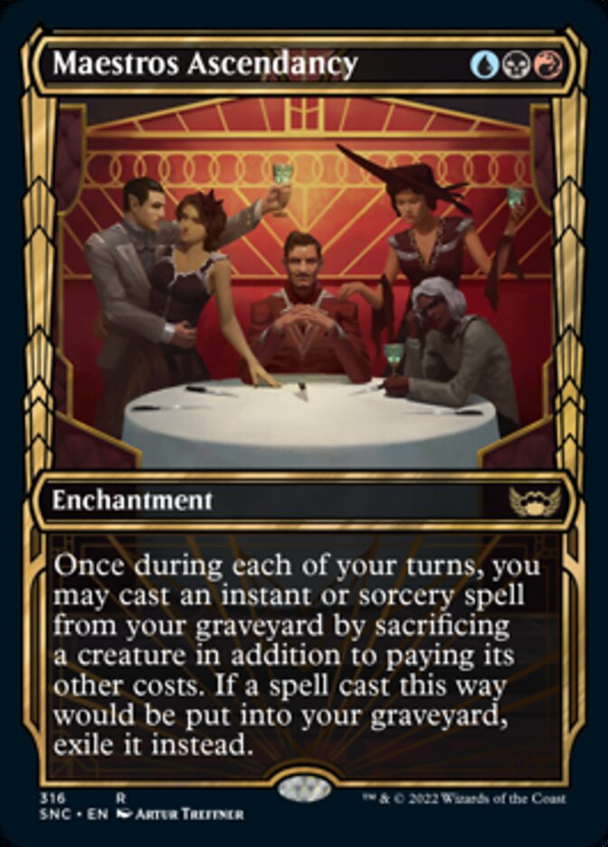 Maestros Ascendancy (Showcase Golden Age) [Streets of New Capenna] | Arkham Games and Comics