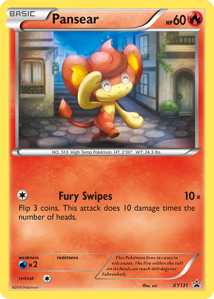 Pansear (XY131) [XY: Black Star Promos] | Arkham Games and Comics