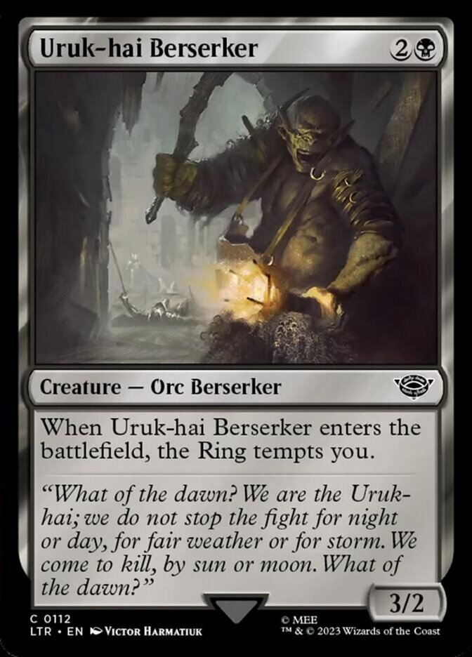 Uruk-hai Berserker [The Lord of the Rings: Tales of Middle-Earth] | Arkham Games and Comics