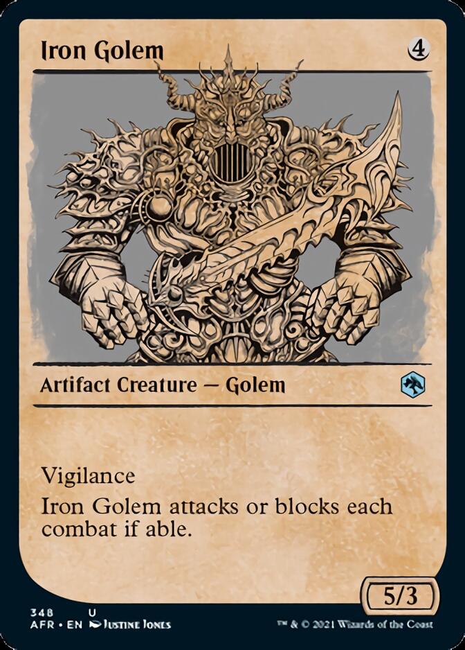 Iron Golem (Showcase) [Dungeons & Dragons: Adventures in the Forgotten Realms] | Arkham Games and Comics