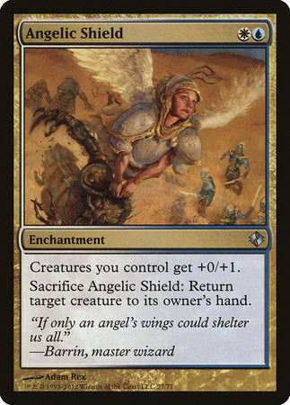 Angelic Shield [Duel Decks: Venser vs. Koth] | Arkham Games and Comics