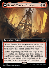 Brass's Tunnel-Grinder // Tecutlan, The Searing Rift (Extended Art) [The Lost Caverns of Ixalan] | Arkham Games and Comics