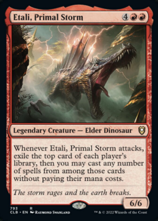 Etali, Primal Storm [Commander Legends: Battle for Baldur's Gate] | Arkham Games and Comics
