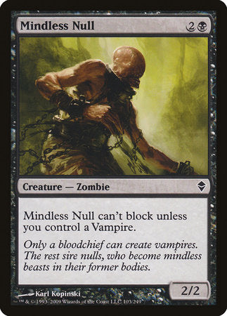Mindless Null [Zendikar] | Arkham Games and Comics