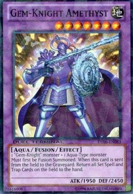 Gem-Knight Amethyst [DT06-EN083] Super Rare | Arkham Games and Comics