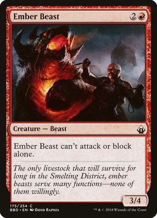 Ember Beast [Battlebond] | Arkham Games and Comics