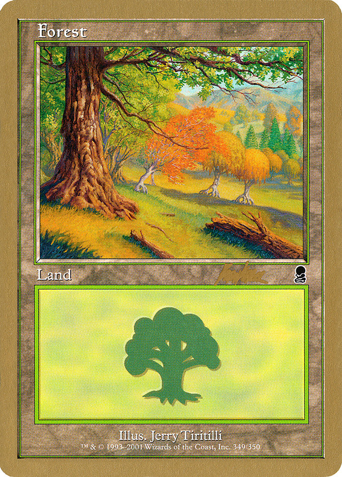 Forest (Brian Kibler) [World Championship Decks 2002] | Arkham Games and Comics