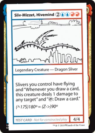 Sliv-Mizzet, Hivemind (2021 Edition) [Mystery Booster Playtest Cards] | Arkham Games and Comics
