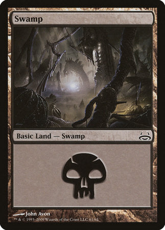 Swamp (61) [Duel Decks: Divine vs. Demonic] | Arkham Games and Comics