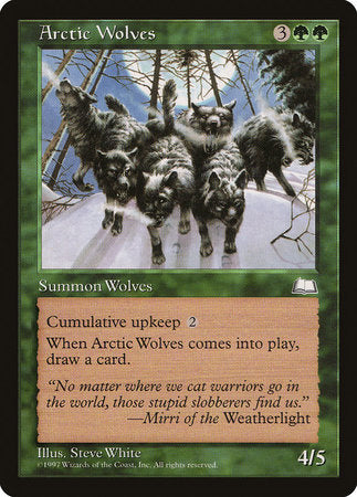 Arctic Wolves [Weatherlight] | Arkham Games and Comics