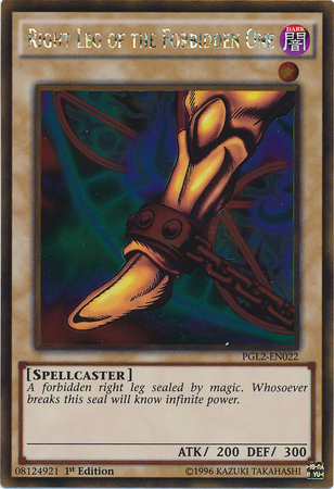 Right Leg of the Forbidden One [PGL2-EN022] Gold Rare | Arkham Games and Comics