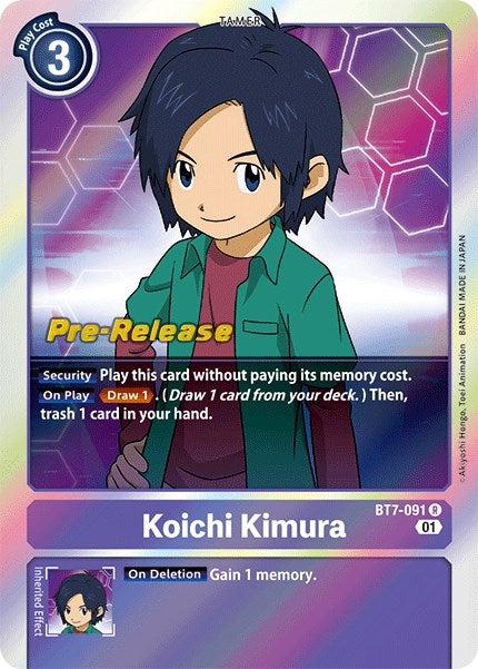 Koichi Kimura [BT7-091] [Next Adventure Pre-Release Cards] | Arkham Games and Comics