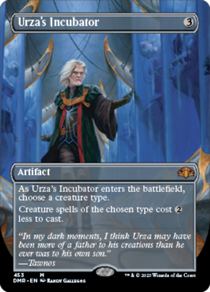 Urza's Incubator (Borderless Alternate Art) [Dominaria Remastered] | Arkham Games and Comics