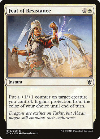 Feat of Resistance [Khans of Tarkir] | Arkham Games and Comics