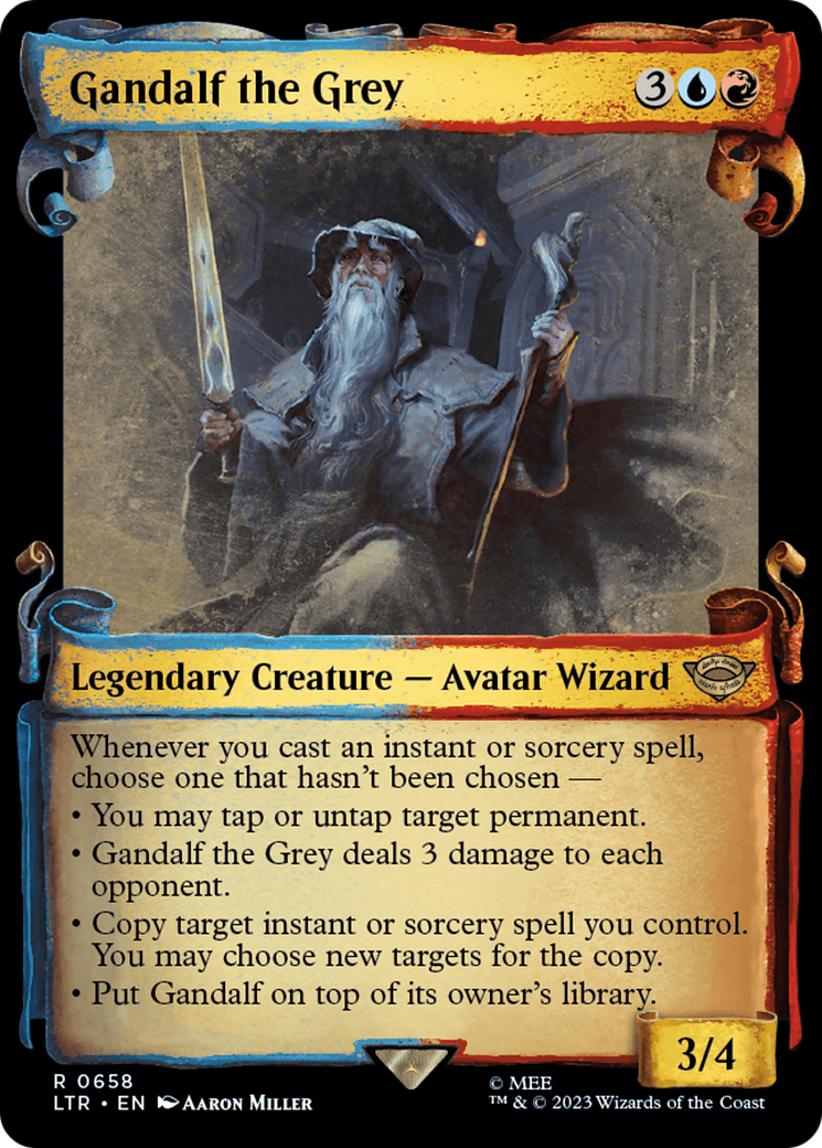 Gandalf the Grey [The Lord of the Rings: Tales of Middle-Earth Showcase Scrolls] | Arkham Games and Comics