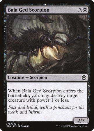 Bala Ged Scorpion [Iconic Masters] | Arkham Games and Comics