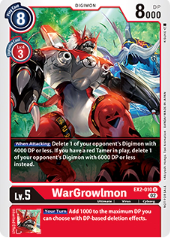 WarGrowlmon [EX2-010] (Tamer Party Vol. 6 Promo) [Digital Hazard Promos] | Arkham Games and Comics