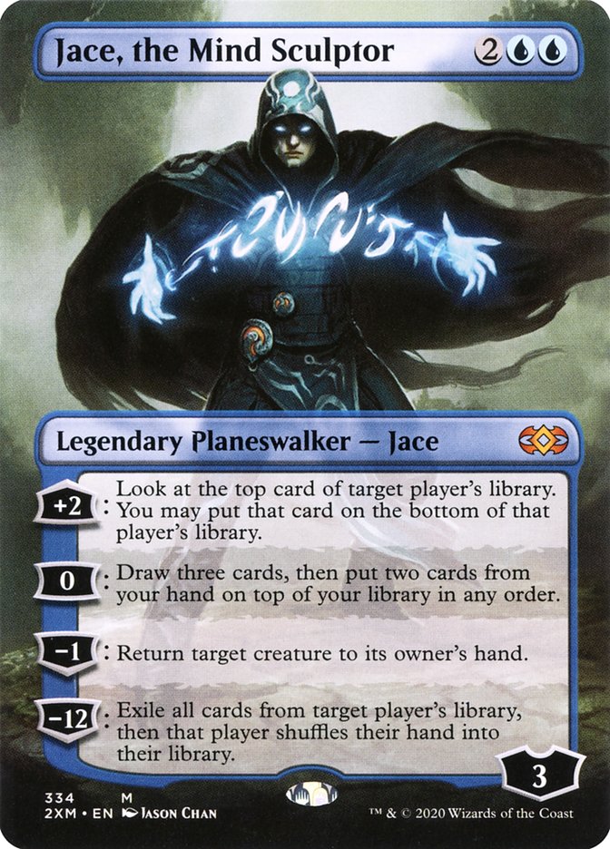 Jace, the Mind Sculptor (Borderless) [Double Masters] | Arkham Games and Comics