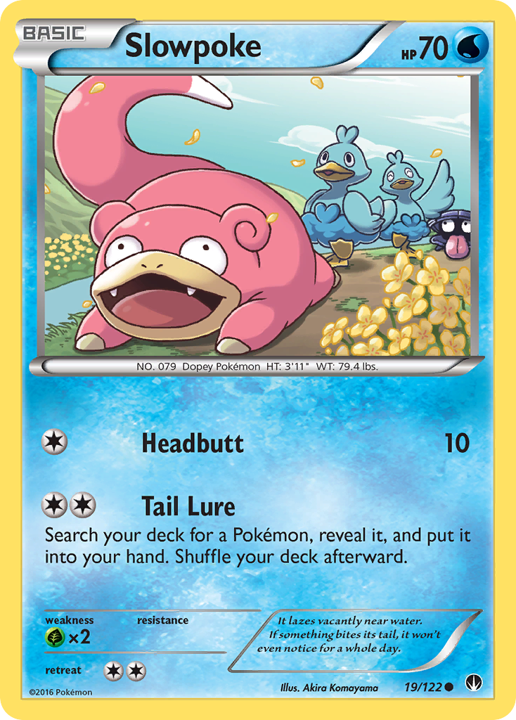 Slowpoke (19/122) [XY: BREAKpoint] | Arkham Games and Comics