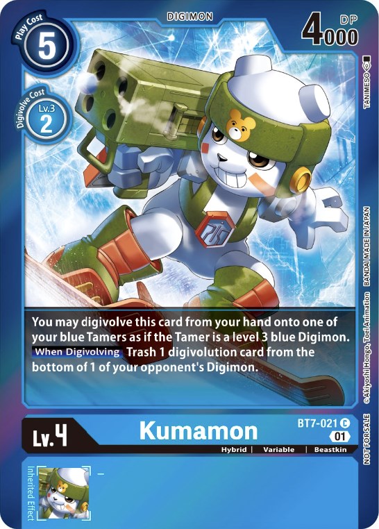 Kumamon [BT7-021] (Event Pack 3) [Next Adventure Promos] | Arkham Games and Comics