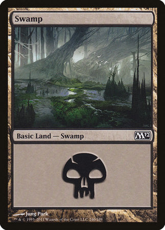 Swamp (240) [Magic 2012] | Arkham Games and Comics