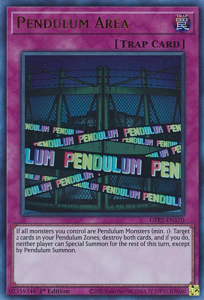 Pendulum Area [GFP2-EN170] Ultra Rare | Arkham Games and Comics