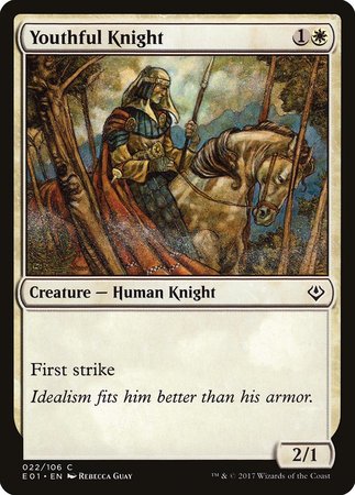 Youthful Knight [Archenemy: Nicol Bolas] | Arkham Games and Comics