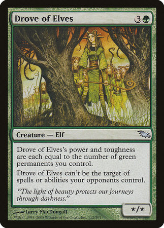 Drove of Elves [Shadowmoor] | Arkham Games and Comics