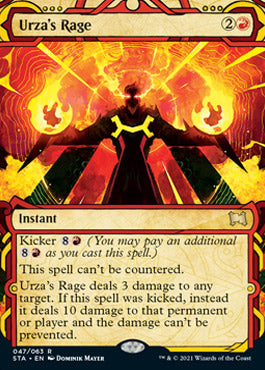 Urza's Rage (Etched Foil) [Strixhaven Mystical Archive] | Arkham Games and Comics