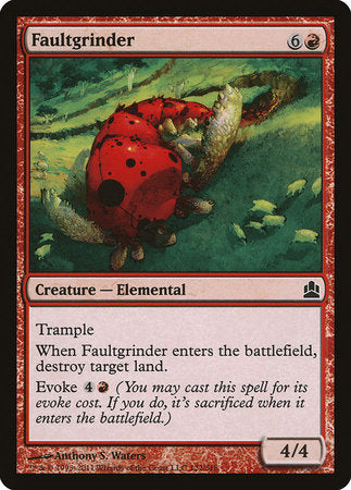Faultgrinder [Commander 2011] | Arkham Games and Comics