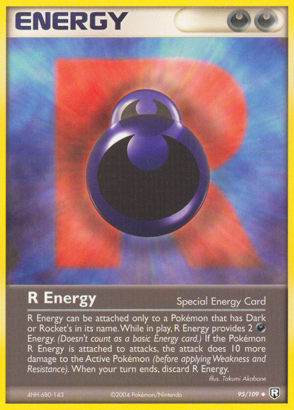 R Energy (95/109) [EX: Team Rocket Returns] | Arkham Games and Comics