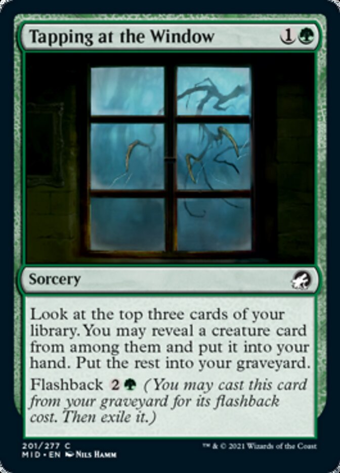 Tapping at the Window [Innistrad: Midnight Hunt] | Arkham Games and Comics