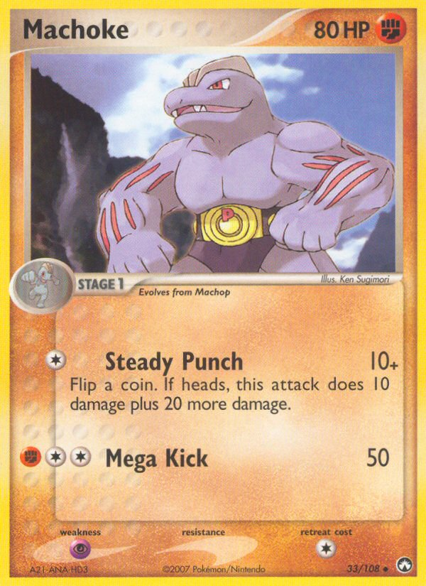 Machoke (33/108) [EX: Power Keepers] | Arkham Games and Comics