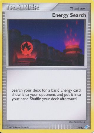 Energy Search (10/12) [Diamond & Pearl: Trainer Kit - Manaphy] | Arkham Games and Comics