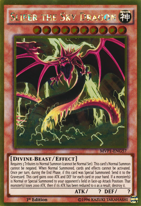 Slifer the Sky Dragon [MVP1-ENG57] Gold Rare | Arkham Games and Comics