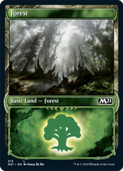 Forest (Showcase) [Core Set 2021] | Arkham Games and Comics