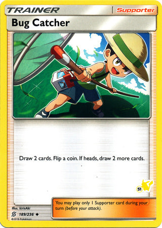 Bug Catcher (189/236) (Pikachu Stamp #51) [Battle Academy 2020] | Arkham Games and Comics