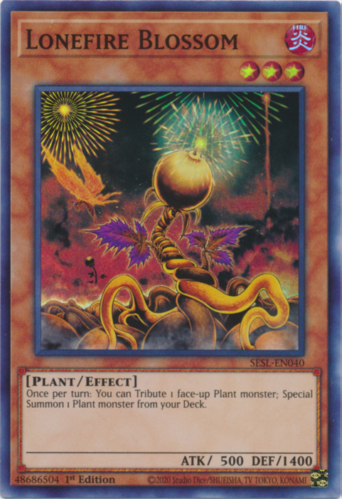 Lonefire Blossom [SESL-EN040] Super Rare | Arkham Games and Comics