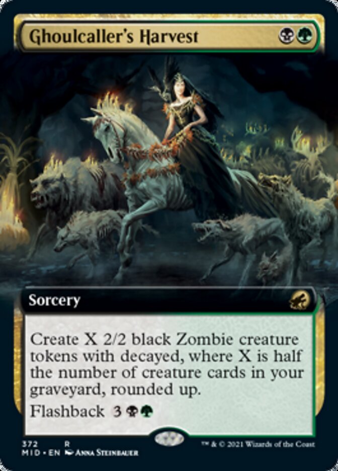 Ghoulcaller's Harvest (Extended) [Innistrad: Midnight Hunt] | Arkham Games and Comics